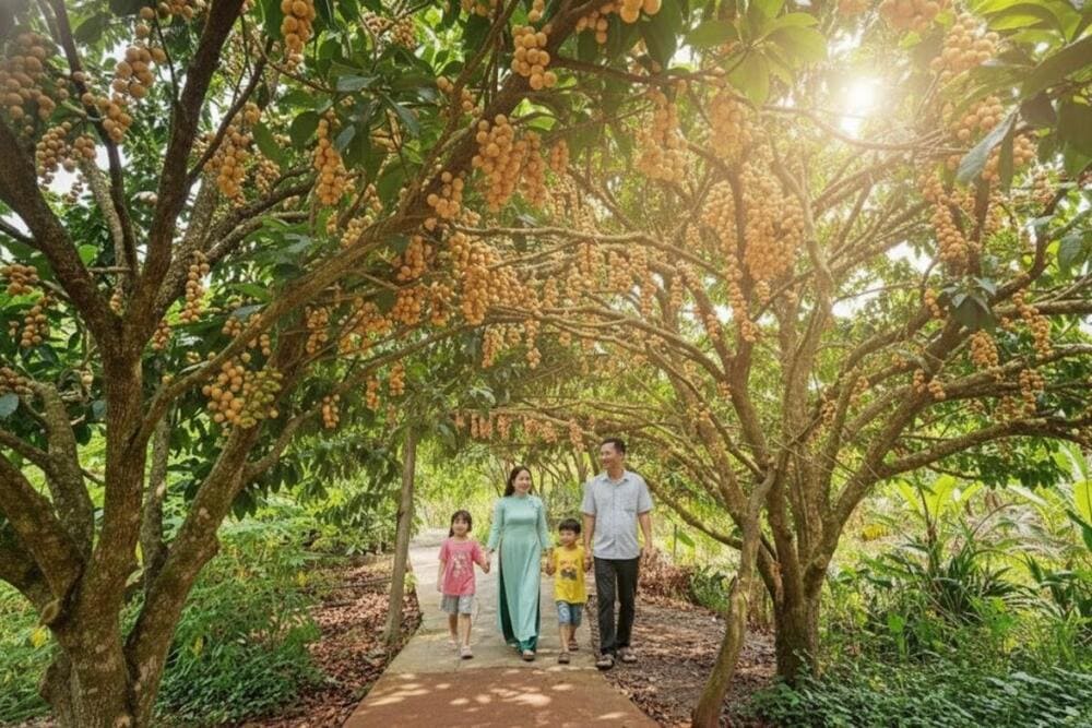 Vườn Dâu Cái Tàu Út Thặng